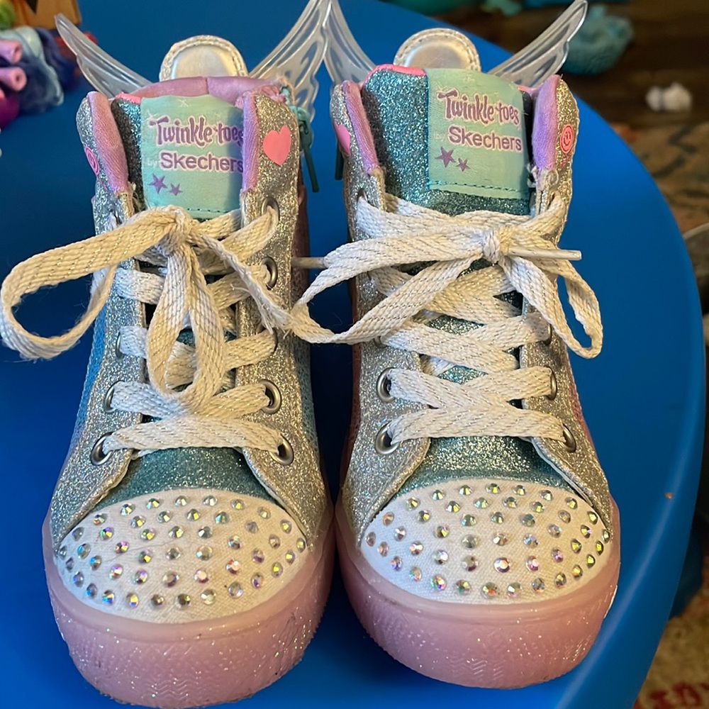 Skechers Twinkle Toe. High Top Sneaker